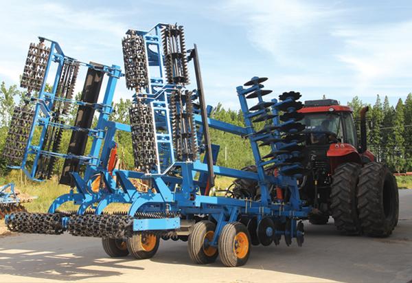 1ZL combined cultivator static display